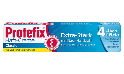 Protefix Haft-Creme Classic Frontansicht