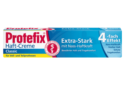 Protefix Haft-Creme Classic Frontansicht