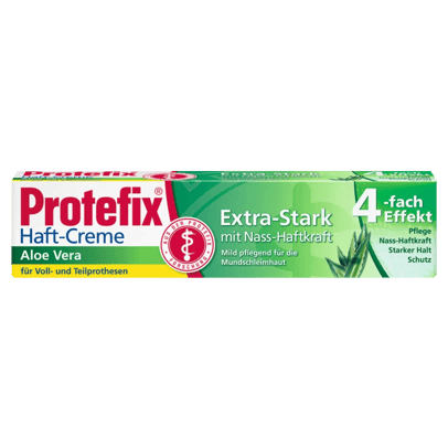 Protefix Haft-Creme Aloe Vera Frontansicht