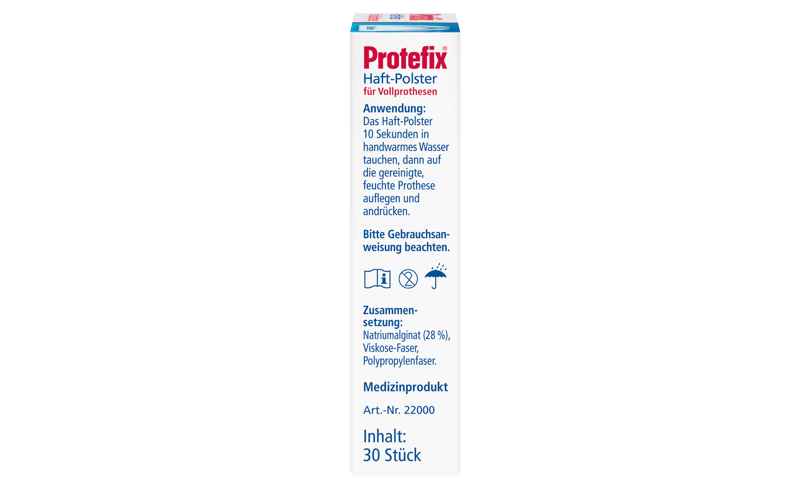 Protefix Haft-Polster Seitenansicht rechts