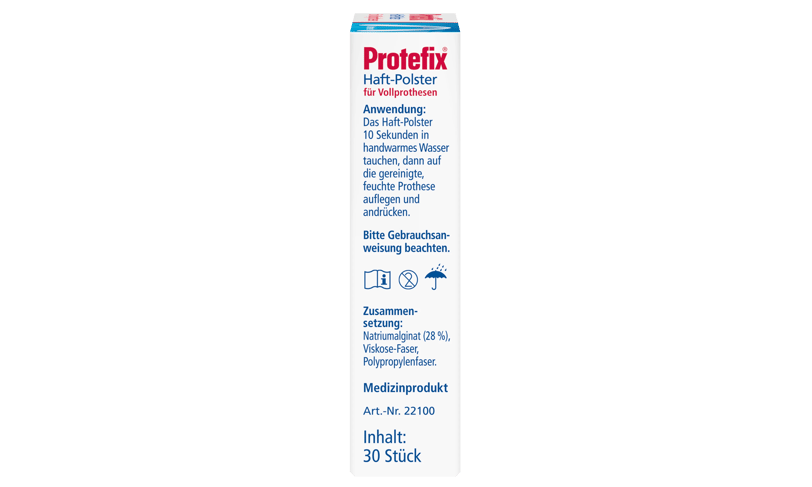 Haft-Polster Seitenansicht rechts