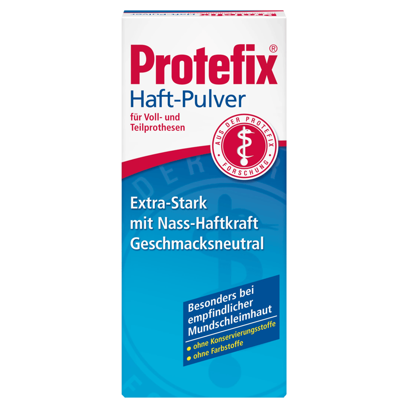 Protefix Haft-Pulver Rückansicht
