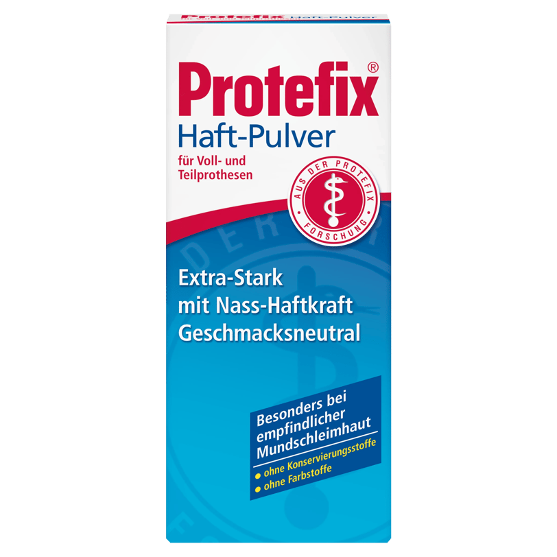 Protefix Haft-Pulver Frontansicht
